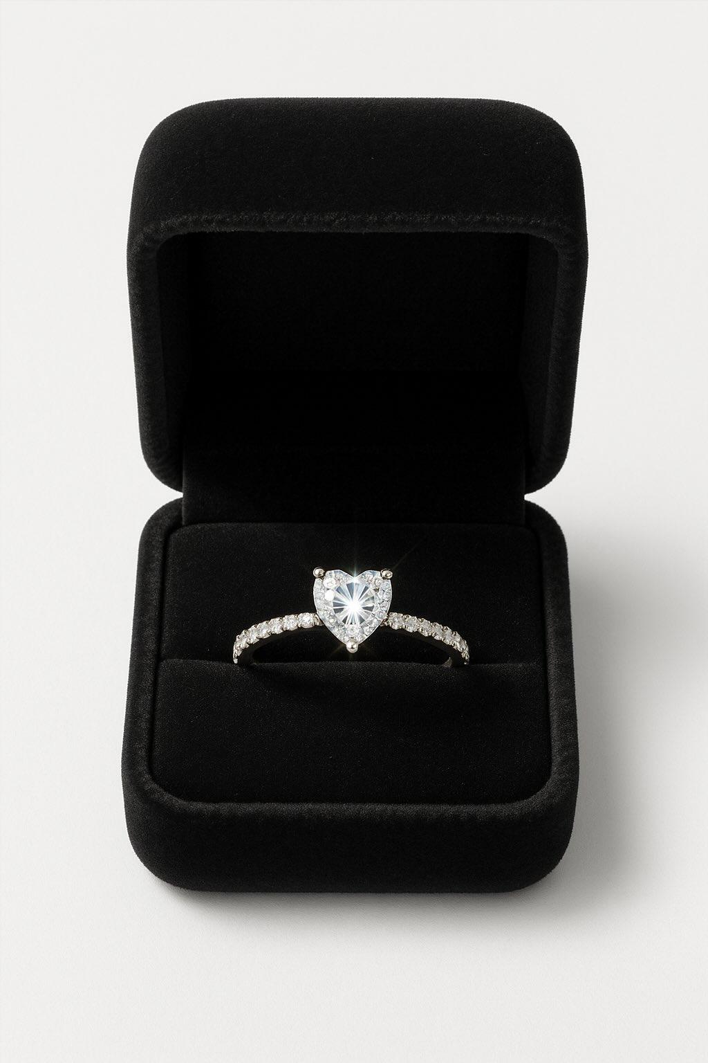 Heavenlux Heart Adjustable Ring